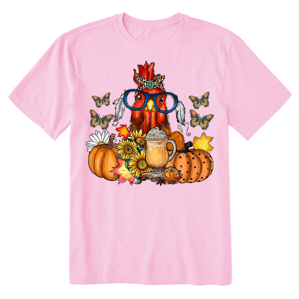 Chicken Autumn T-shirt