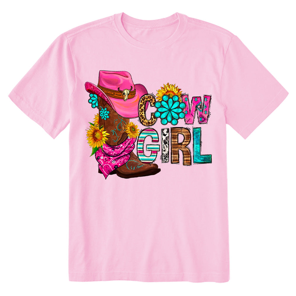 Western cowgirl T-shirt