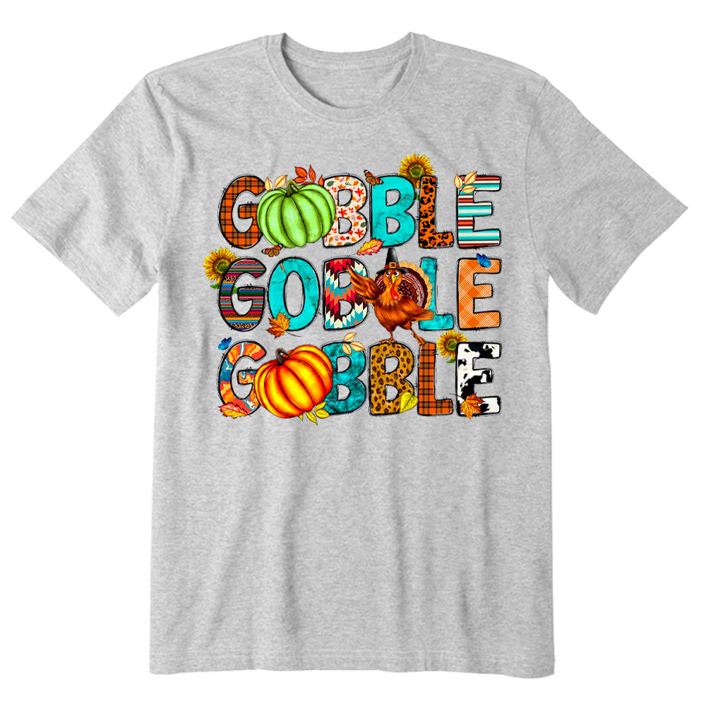 Gobble Thanksgiving Day T-shirt