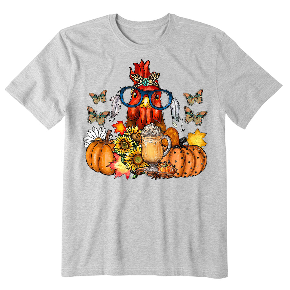 Chicken Autumn T-shirt