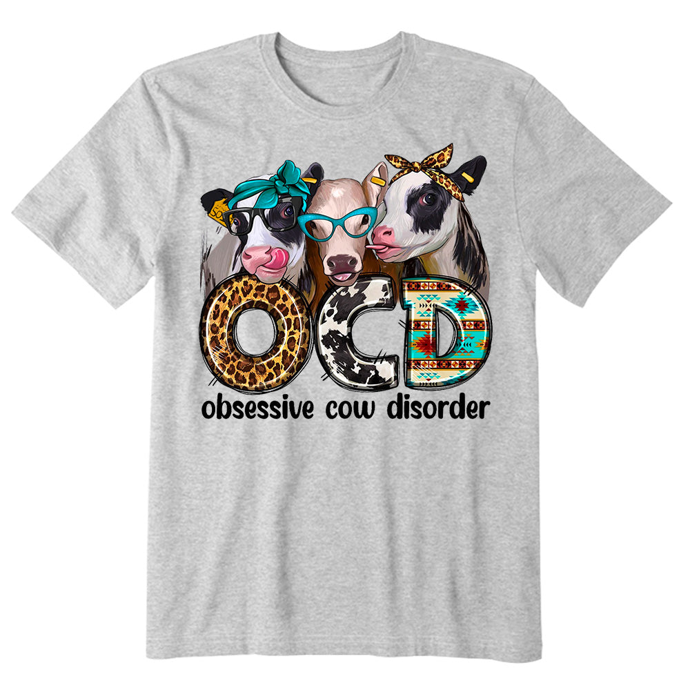 OCD Obsessive Cow Disorder T-shirt