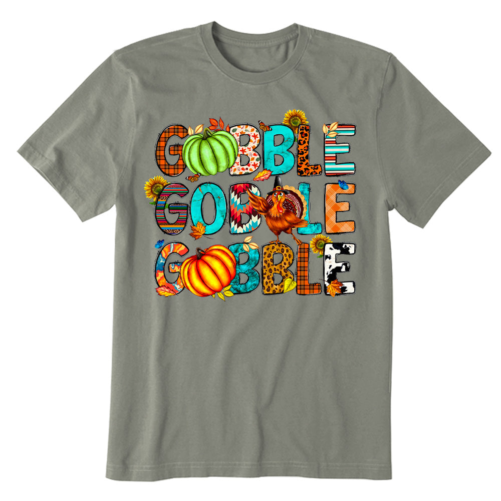 Gobble Thanksgiving Day T-shirt