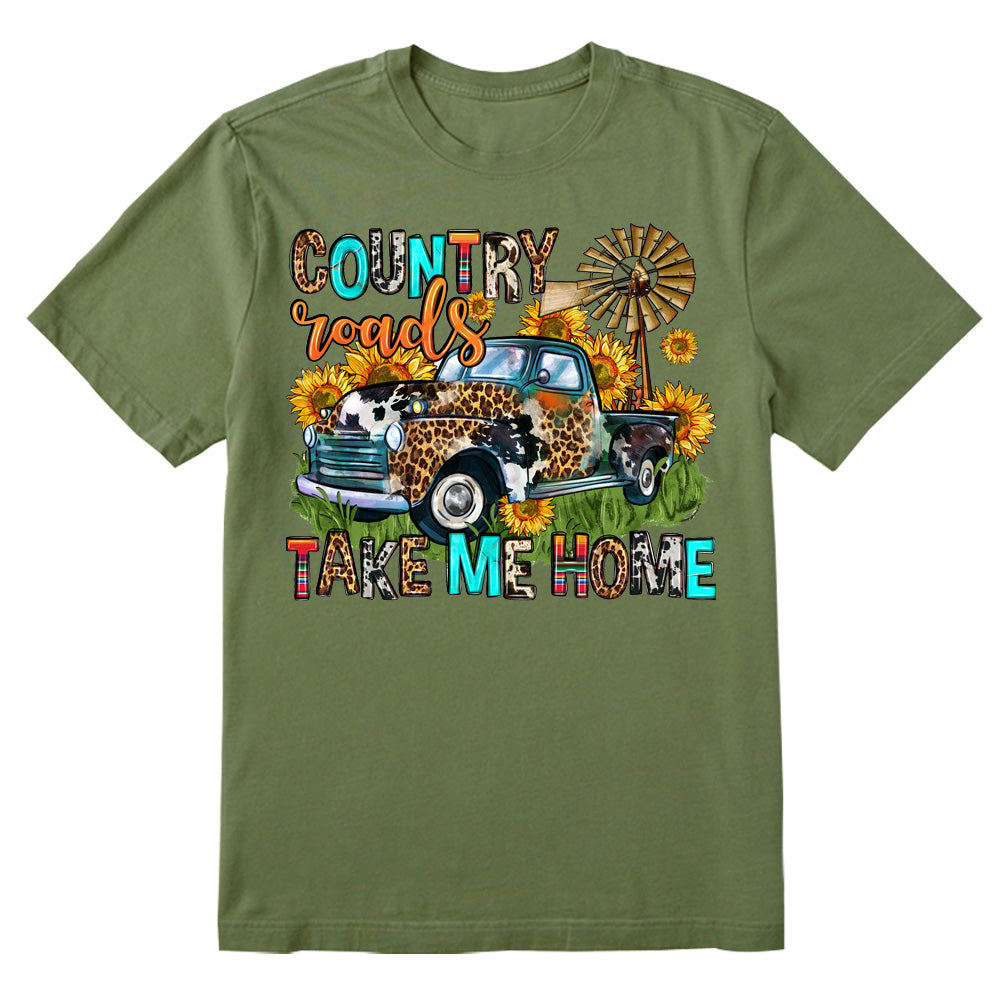 Country roads take me home T-shirt