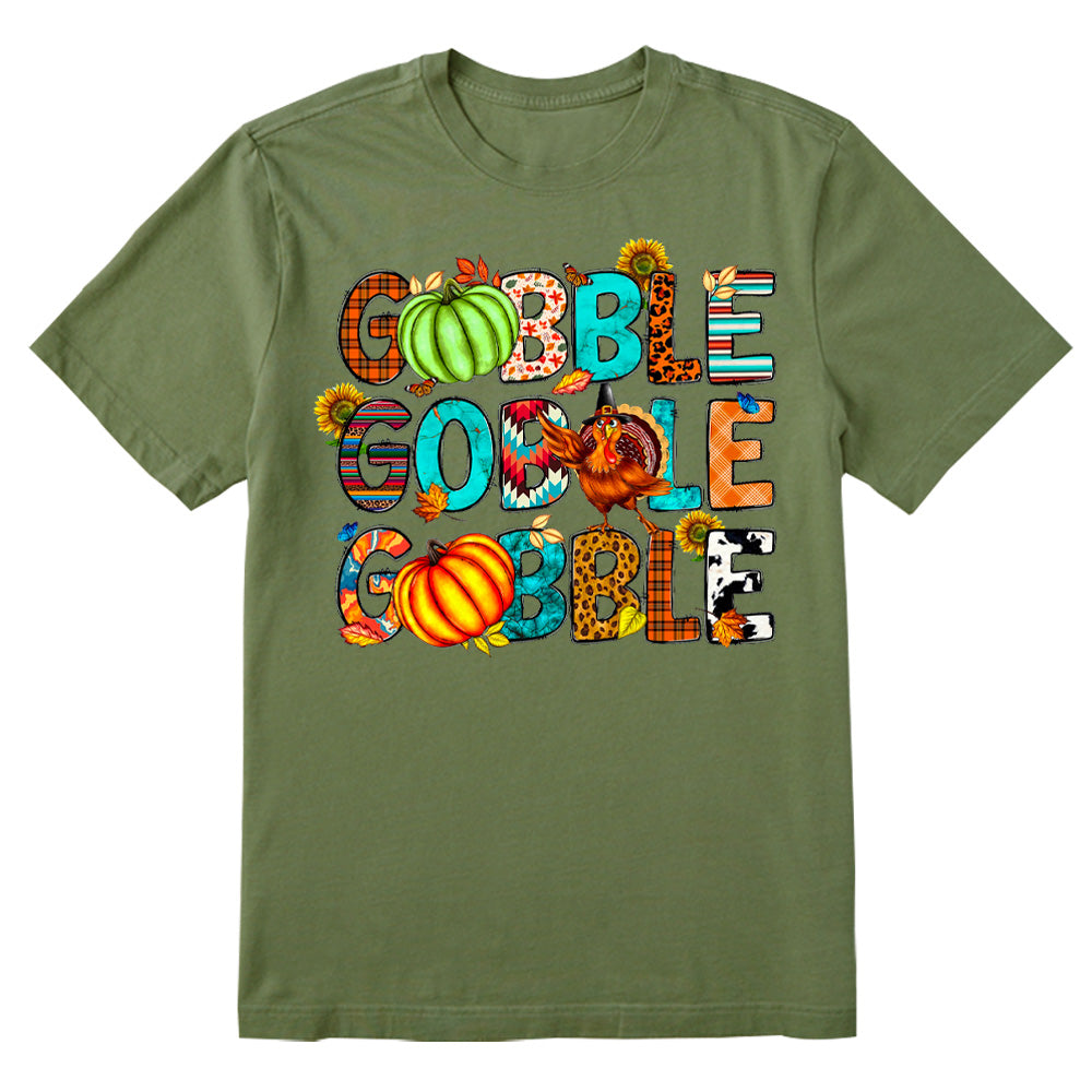 Gobble Thanksgiving Day T-shirt