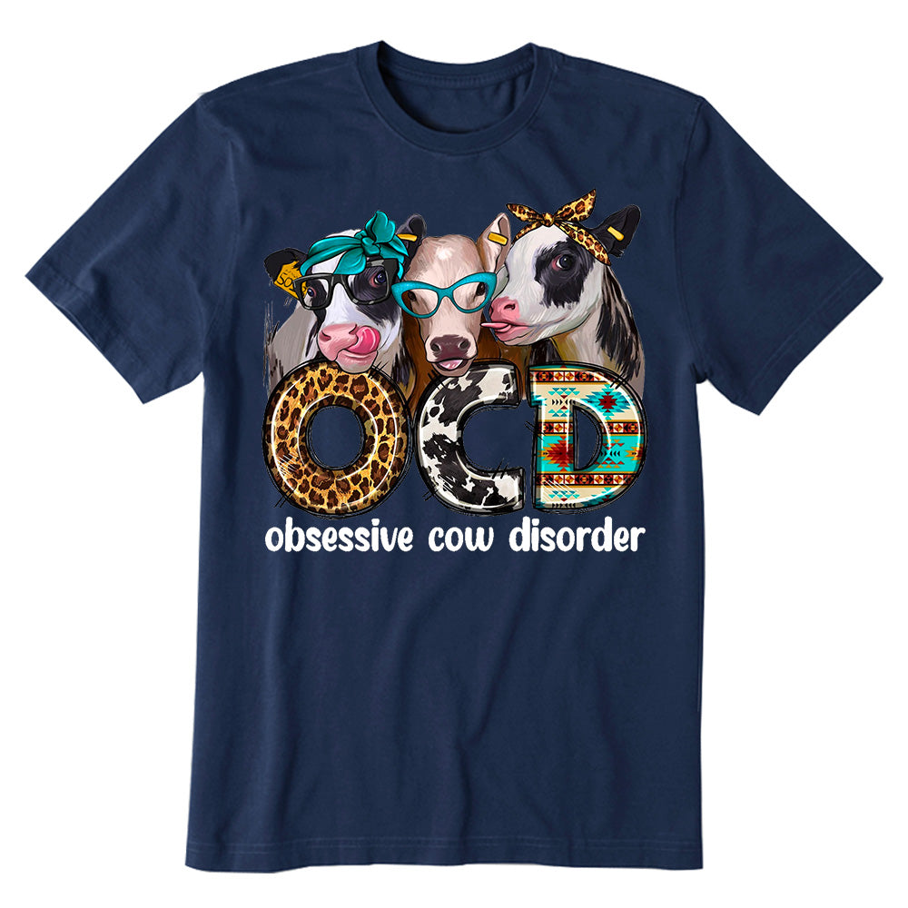 OCD Obsessive Cow Disorder T-shirt