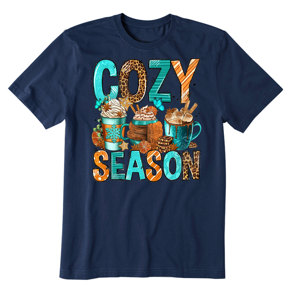 Cozy Season Winter Coffee T-shirt