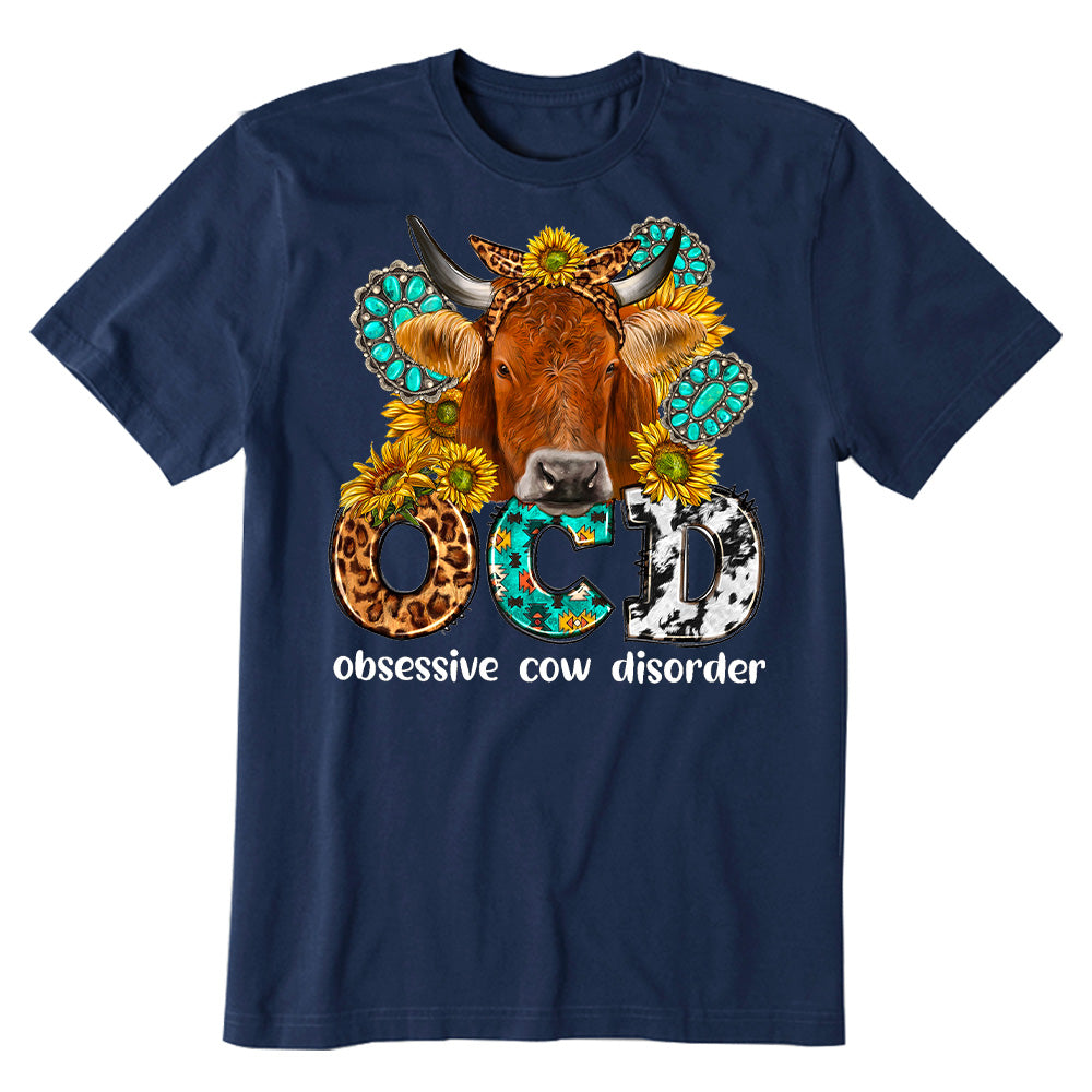 OCD Obsessive Cow Disorder T-shirt