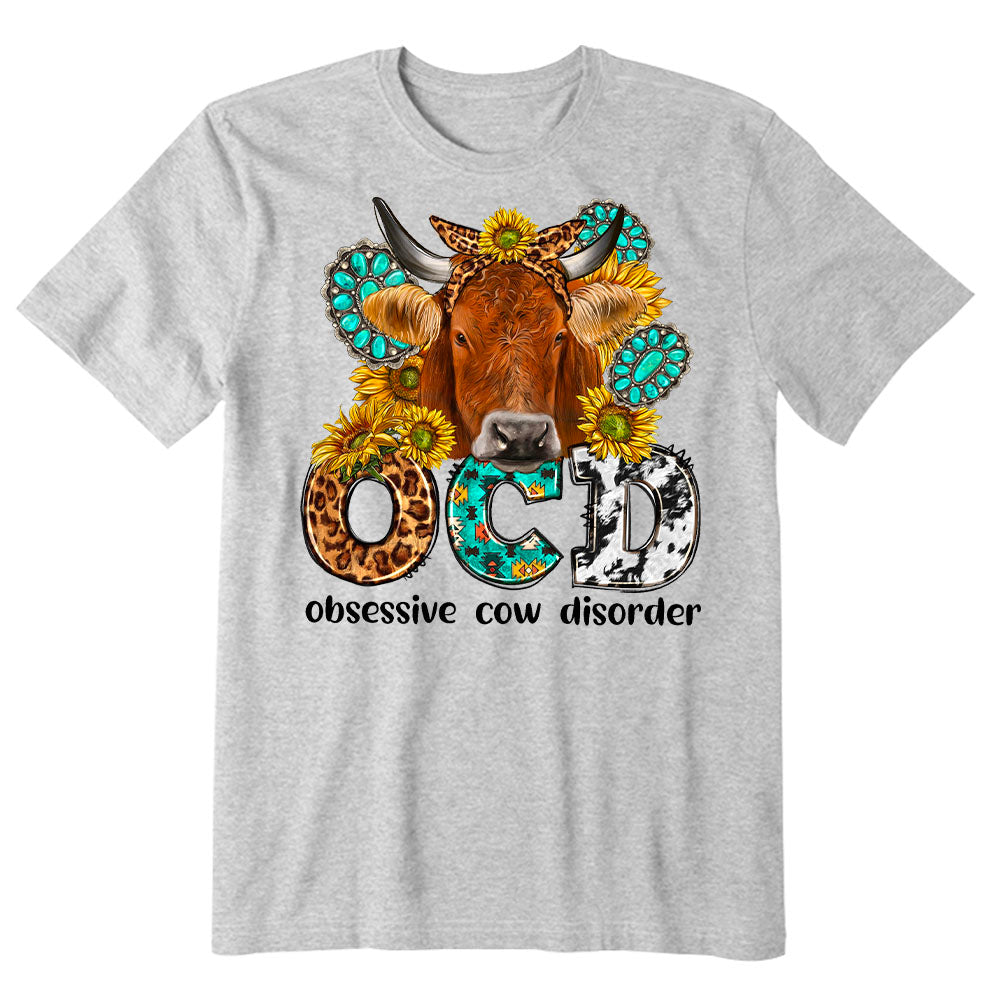 OCD Obsessive Cow Disorder T-shirt