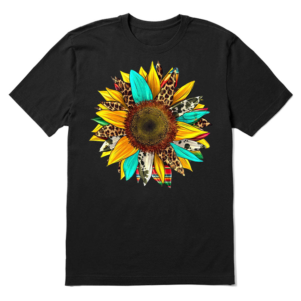 Leopard Sunflower T-shirt