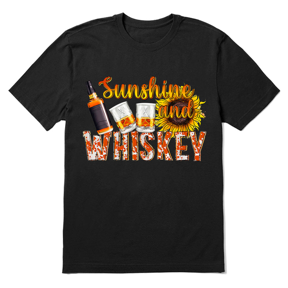 Sunshine & Whiskey Western T-shirt