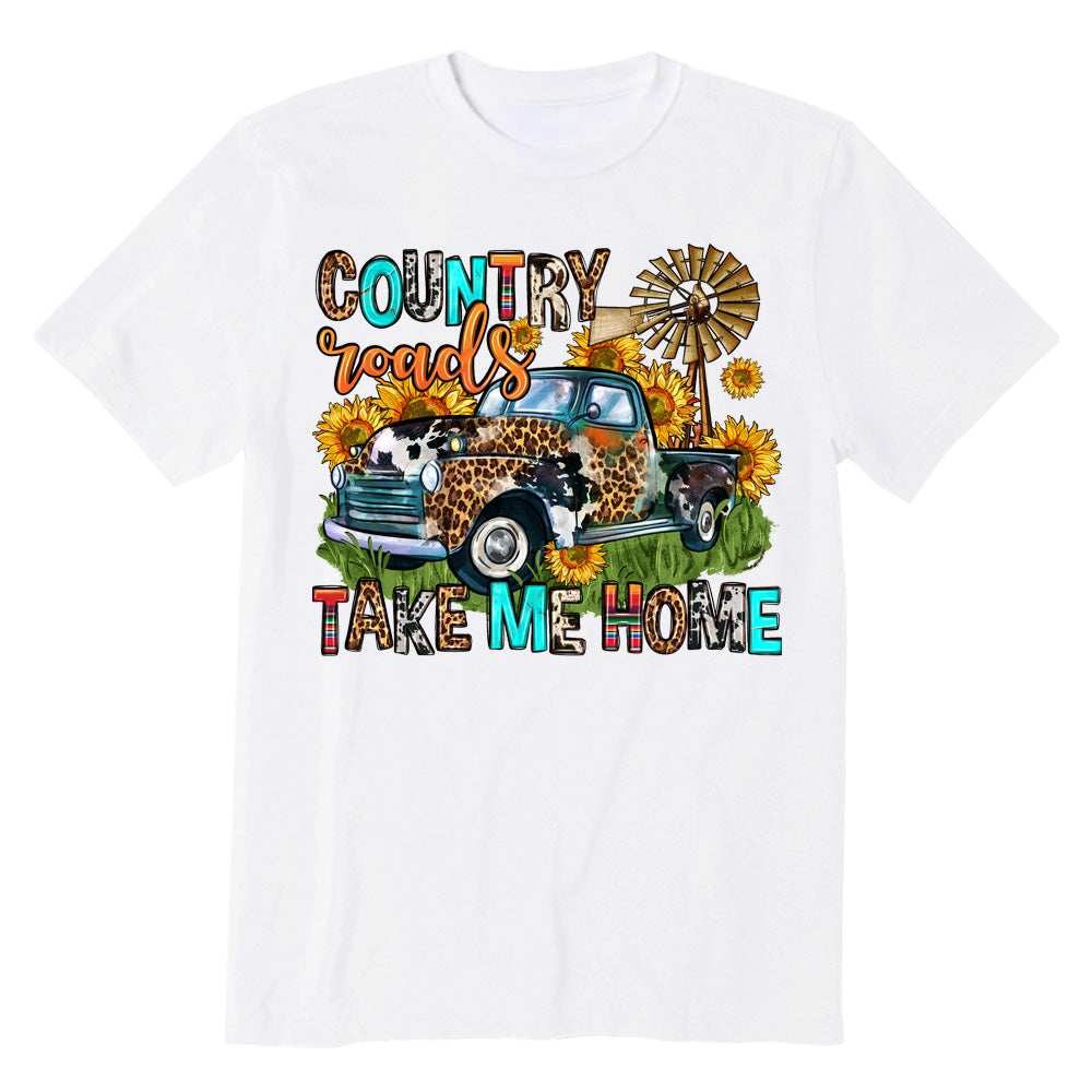 Country roads take me home T-shirt