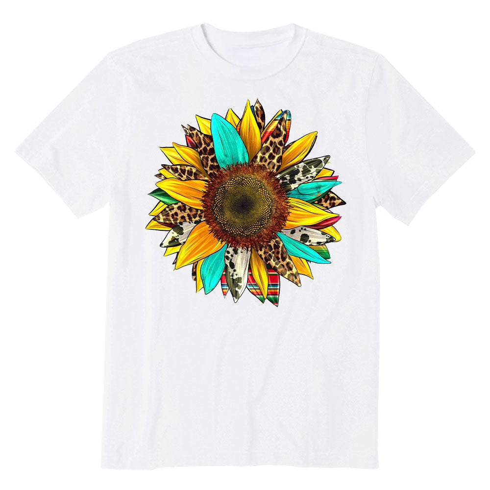 Leopard Sunflower T-shirt