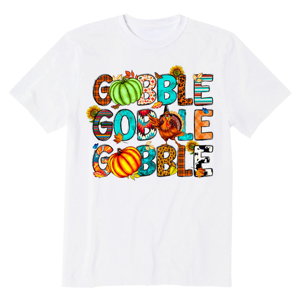 Gobble Thanksgiving Day T-shirt