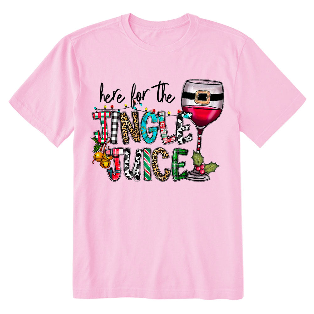 Here For The Jingle Juice T-shirt